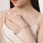 Moissanite Star Bracelet 925 Sterling Silver 1 Carat for Women