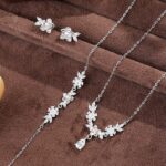 Jasmine Flower Bracelet 925 Sterling Silver for Women Dainty Christmas Gift Jewelry
