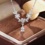 Jasmine Flower Bracelet 925 Sterling Silver for Women Dainty Christmas Gift Jewelry