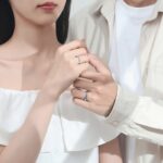 Star Couple Rings in Adjustable 925 Sterling Silver