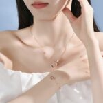 Butterfly Hetian Jade Bracelet 925 Sterling Silver for Women