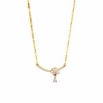 18K Gold Cloud Pearl Pendant Necklace for Women, 925 Sterling Silver 40+5cm Chain with Shell Beads & CZ Drop Charm, Dainty Everyday