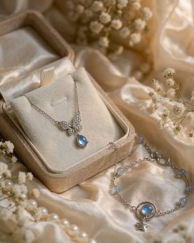 How to style moonstone and star jewelry every day
